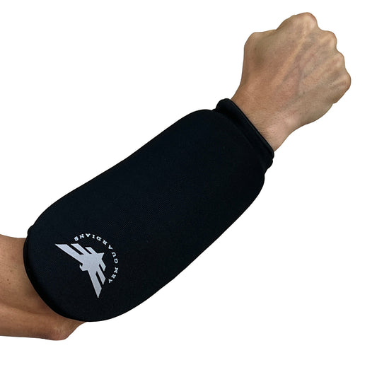 Arm Guardians Padded Forearm Guards with Arm Pads, Top and Bottom Padded - Pair
