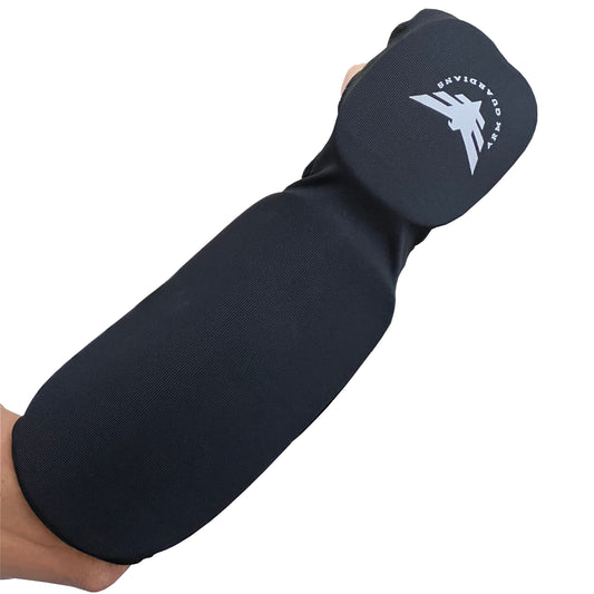 Arm Guardians Hand and Forearm Guards Padded Arm Sleeves with Top and Bottom Pads